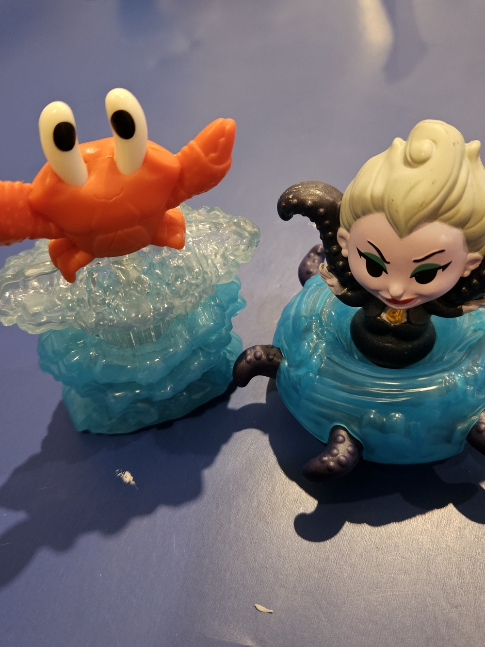 Disney The Little Mermaid Sebastian and Ursula Figures
